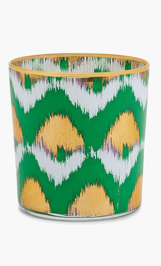 Ikat Tumbler Glass