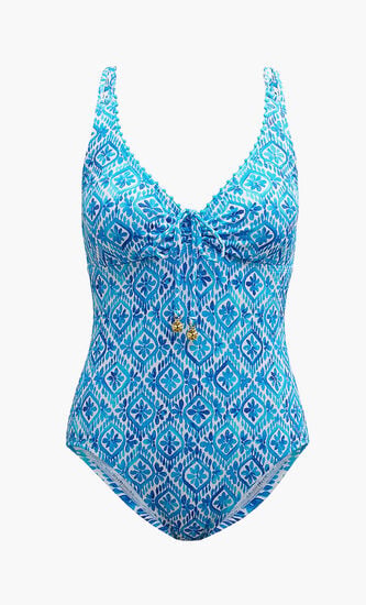 ISLAND CAYS SHELL VNECK 1PC