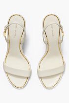 DOUBLE T BUCKLE HEEL SANDAL 85MM