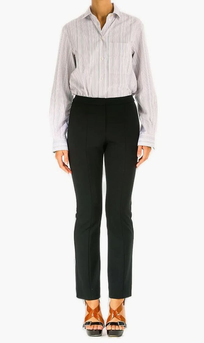 High-Waist Tailored Trousers
