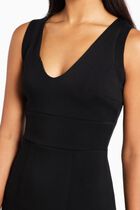 Sl V Neck Scuba Dress