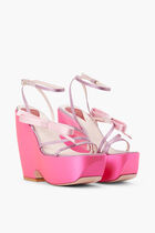 CHOC BOW WEDGE SANDAL 140
