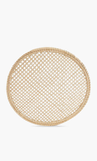 Woven Wicker Circular Table Mat