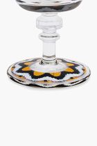 Ikat Drinking Glass