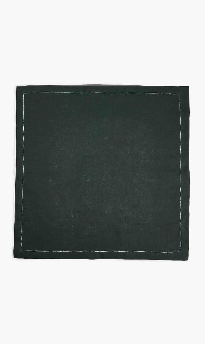Feliz Napkin Dark Green