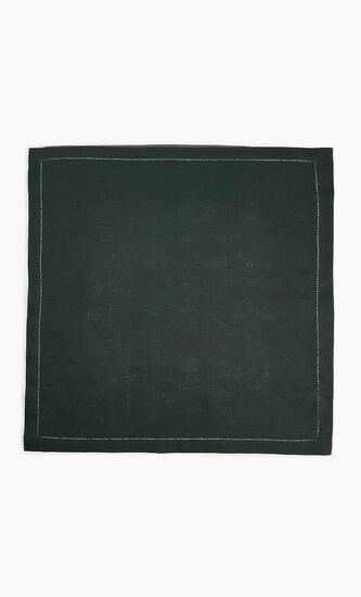Feliz Napkin Dark Green