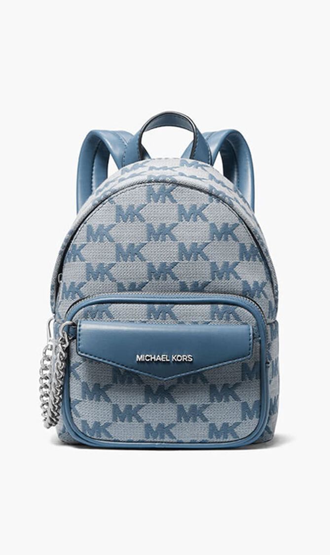 Maisie Extra-Small Logo Jacquard 2-in-1 Backpack