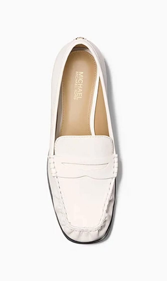 Carlson Crackled Patent Leather Loafer