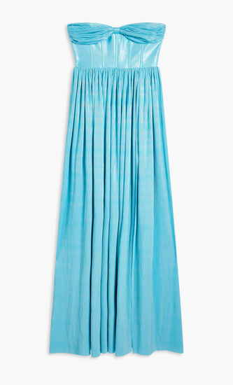 FLORENCE STRAPLESS LIGHT BLUE GOWN
