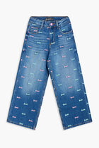 DENIM CULOTTE PANTS WEMBY