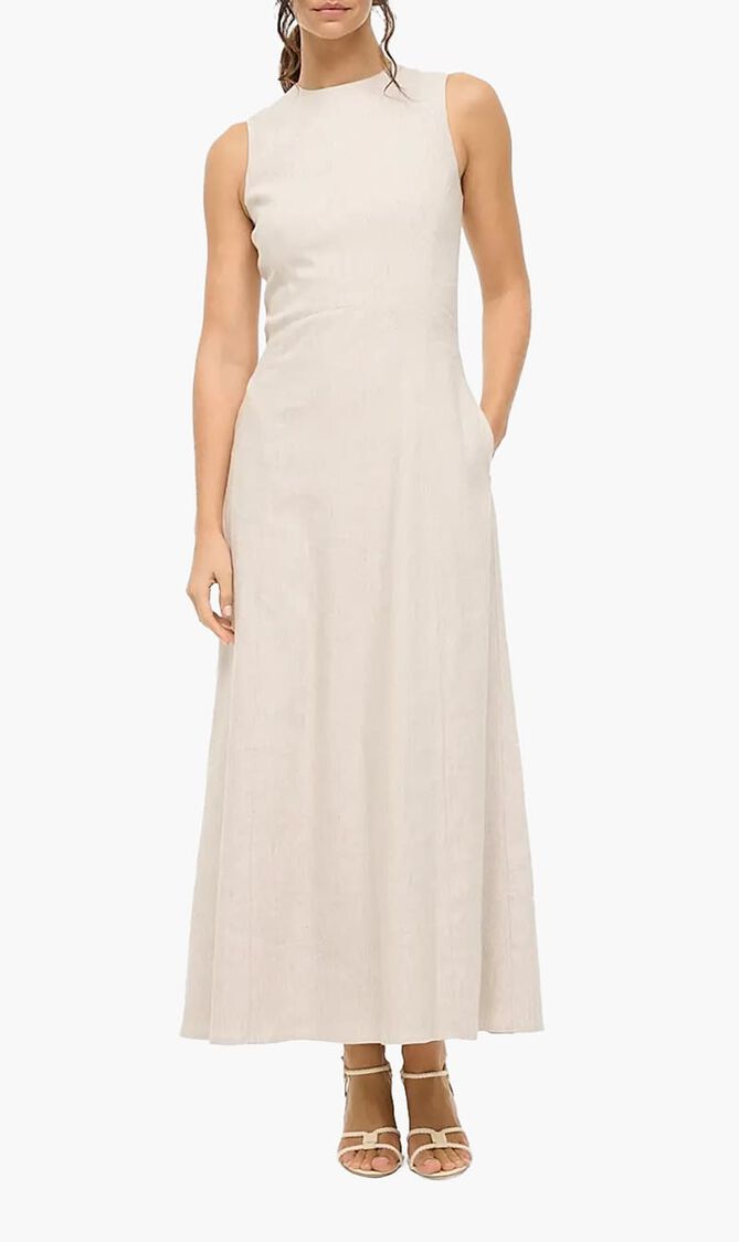 Martine Linen Maxi Dress