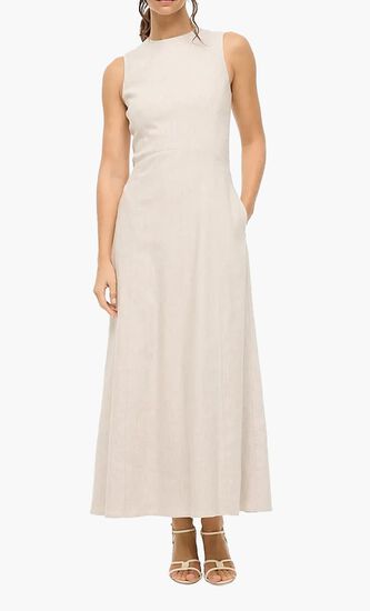 Martine Linen Maxi Dress