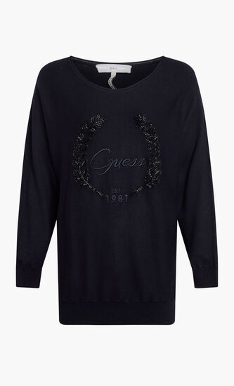 LS MARION BATSLEEVE LOGO SWTR