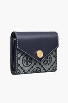 T Monogram Small Envelope Wallet