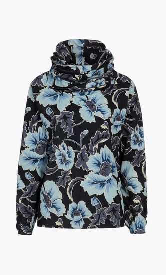 Floral Long Sleeve Hoodie