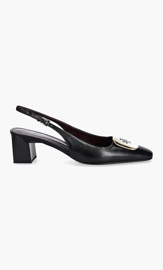 Georgia Slingback Leather Pumps