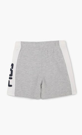 Panelled Short with Logo
