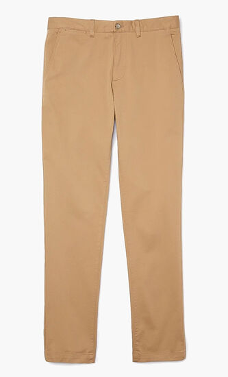 Slim Fit Stretch Gabardine Chino Pants