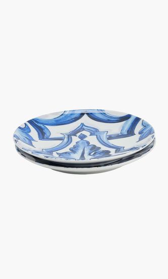 Blu Mediterraneo Bread Plate Round 17cm Set Of 2