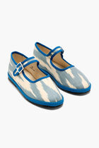 Ikkat Bambina Mary Jane Shoes