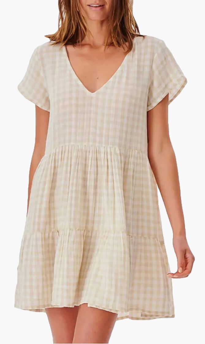 Premium Surf Check Dress