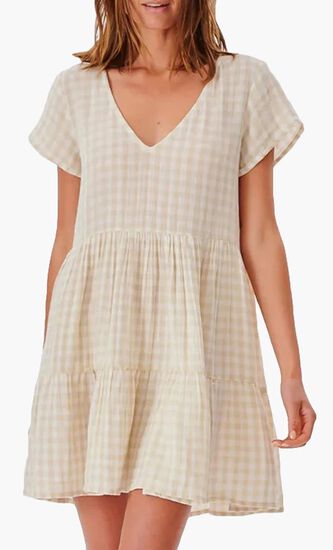 Premium Surf Check Dress