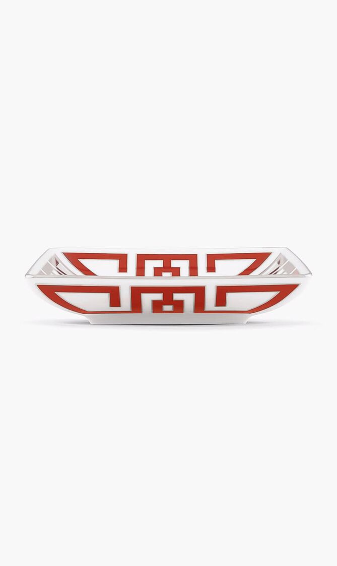 RDG LABIRINTO LOW SQUARED CUP CM 13.5 IN. 5 1/4 LABIRINTO SCARLATTO BEST