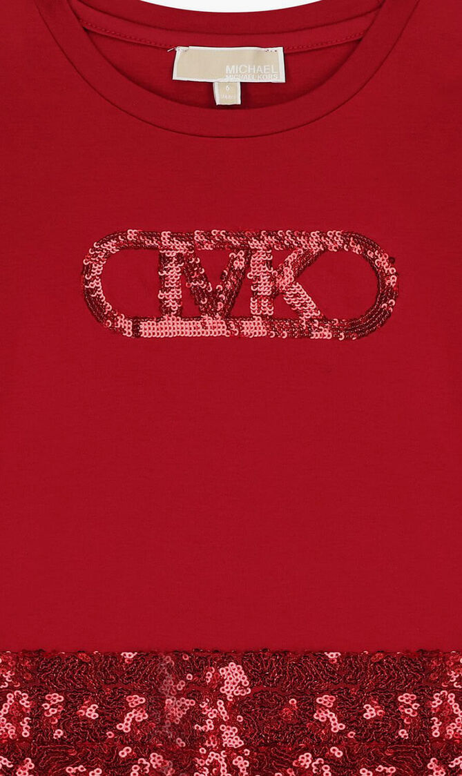 Logo Embellished Dress