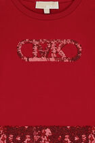 Logo Embellished Dress