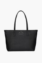 SHOULDER BAG BLACK K/RSG METAL TOTE