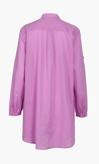 Embroidered Floral Shirt