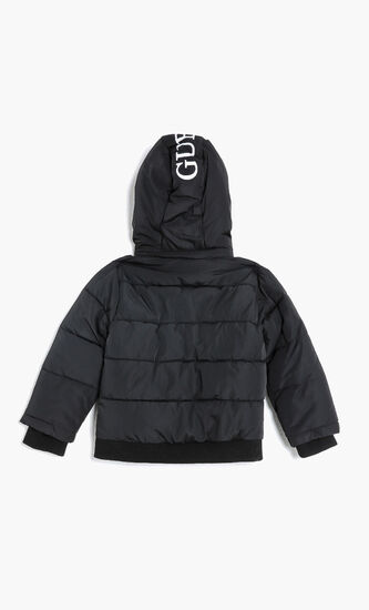 PUFFER HOODED JACKET