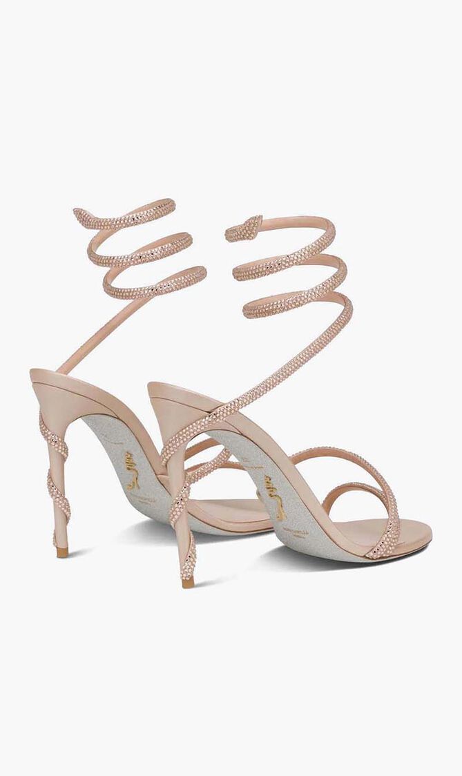 NUDE SATINSILK STRASS