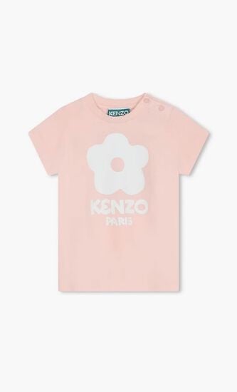 Logo Print Organic Cotton T Shirt