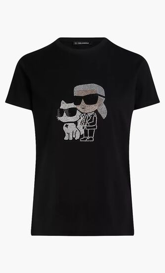 Ikon Karl Rhinestone T-Shirt