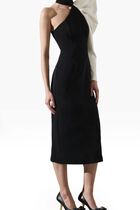Ruha Asymmetric Huge Sleeve Dress