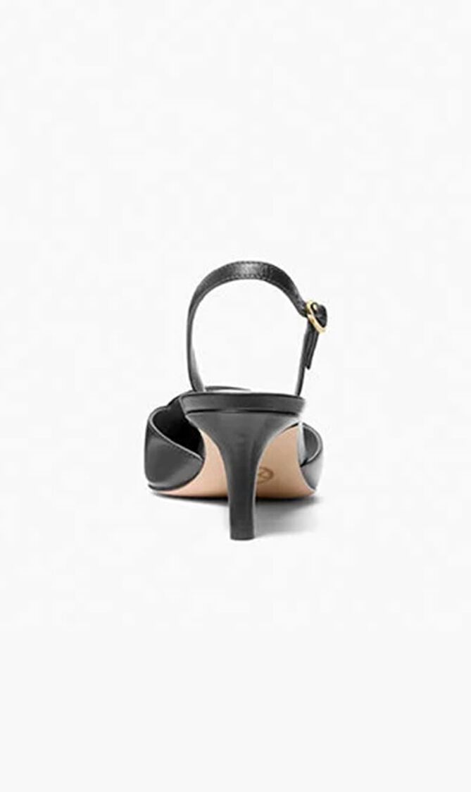 Lena Leather Slingback Pump