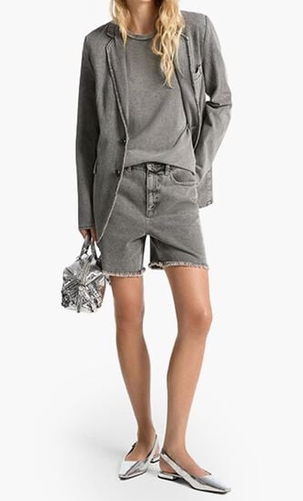 Boyfriend Denim Shorts