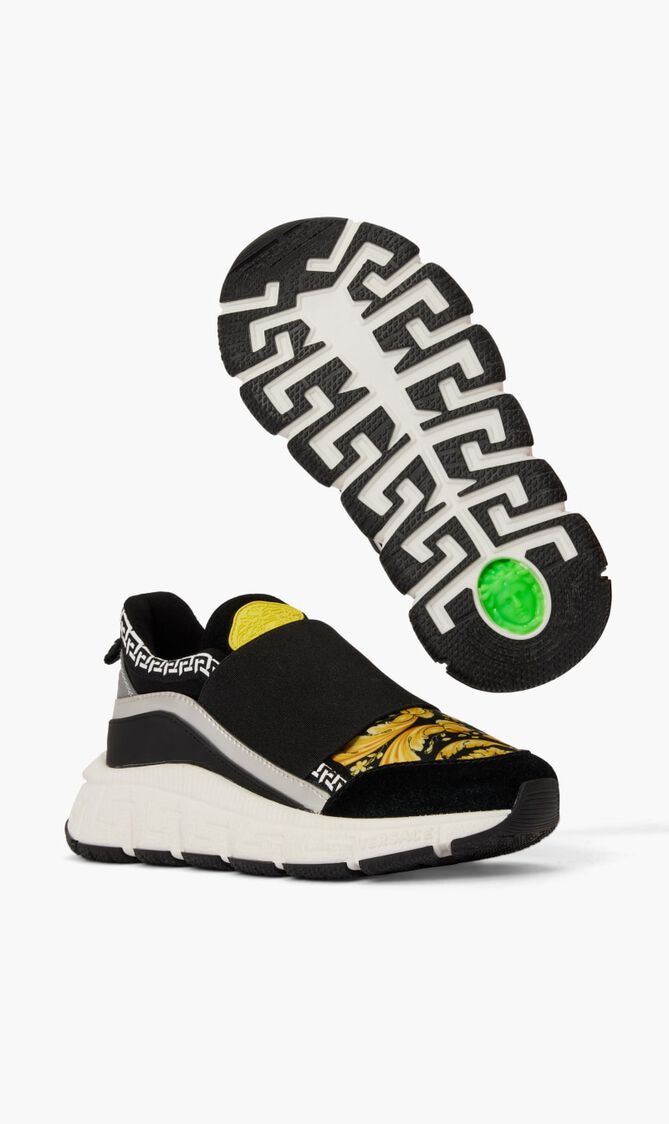 SNEAKER TRIGRECA LYCRA ST.BAROCCO KIDS+TESSUTO SPECCHIO+CROSTA SNEAKER TRIGRECA LYCRA ST.BAROCCO KIDS+TESSUTO SPECCHIO+CROSTA