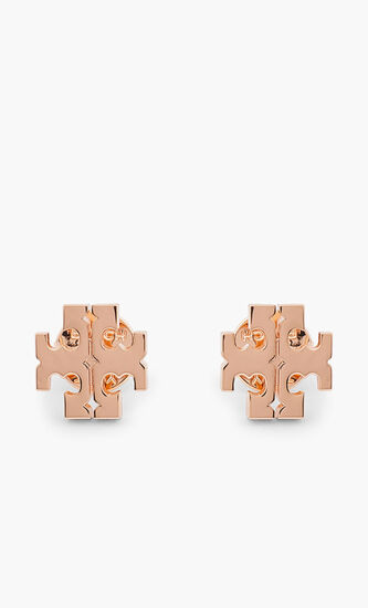LOGO STUD EARRING