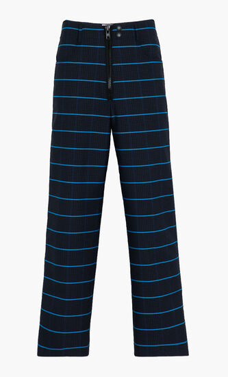 Striped Comfort Fit Trousers