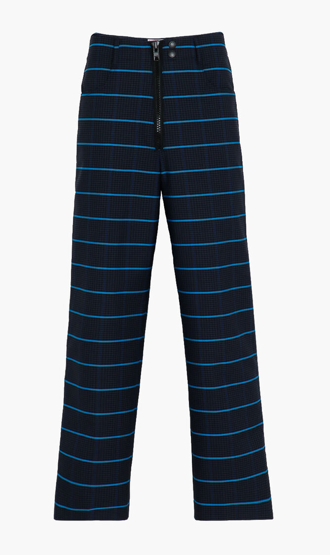 Striped Comfort Fit Trousers