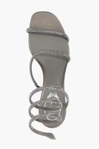 ASH GREY SATINLIGHT CHROME STRASS