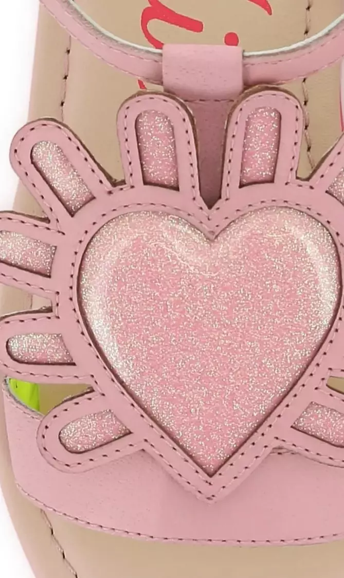Heart Applique Sandals
