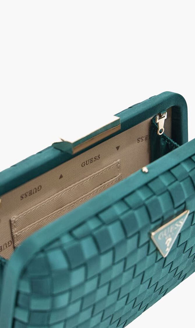 Twiller Woven Clutch