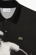 SHORT SLEEVED RIBBED COLLAR SHIRT