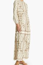 SILK PRINTED DRESS