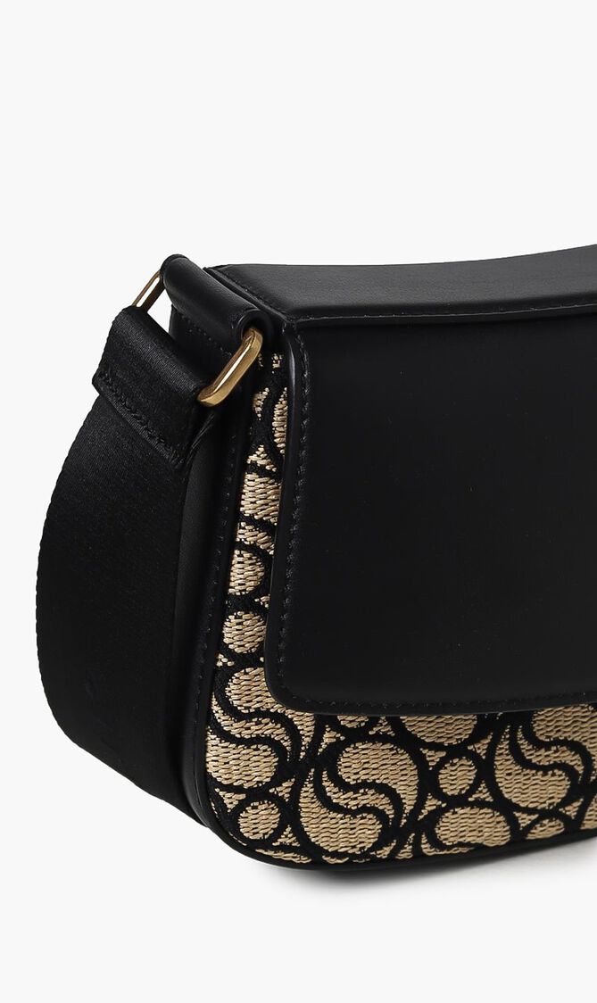 Rafia Crossbody Bag