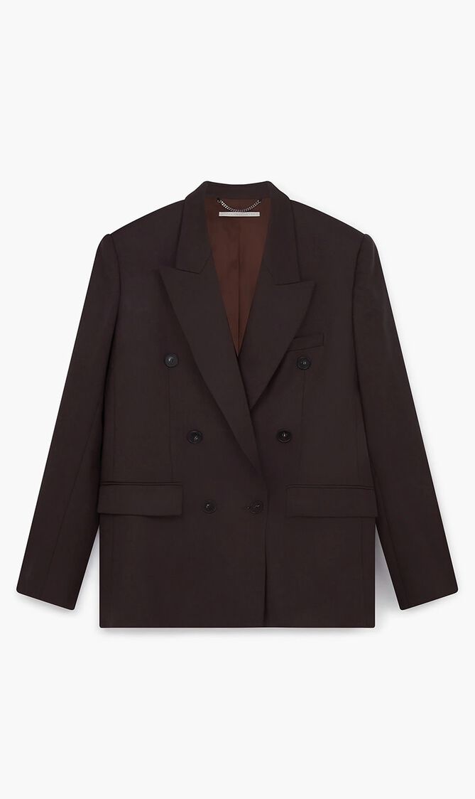 Double Breasted Wool Blazer