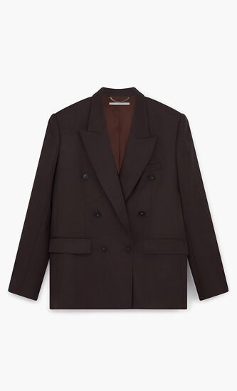 Double Breasted Wool Blazer